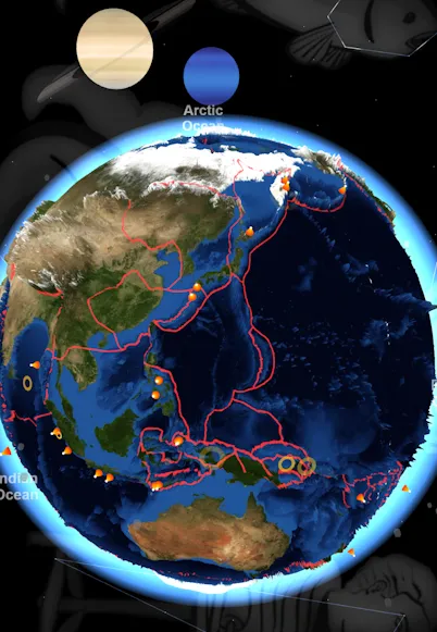 LiveGlobe 3D Earth view